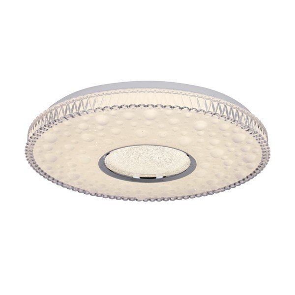 Biała lampa sufitowa LED 38x38 cm Bubbles – Candellux Lighting-image-1