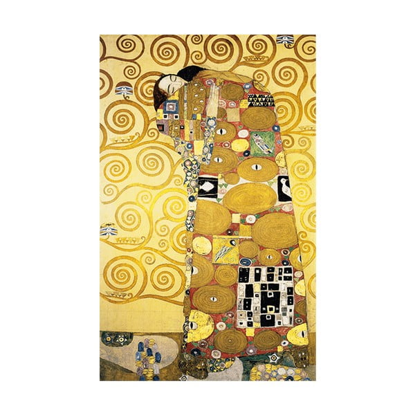 Reprodukcja obrazu Gustava Klimta - Fulfillment, 70 x 40 cm