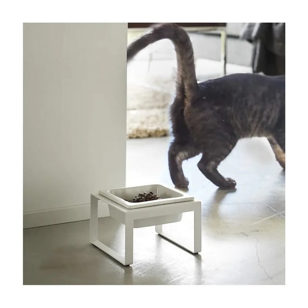 Zestaw miski i pojemnika na karmę dla czworonoga Tower – YAMAZAKI-image-2