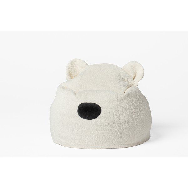 Kremowy dziecięcy worek do siedzenia Bear – The Brooklyn Kids-image-1