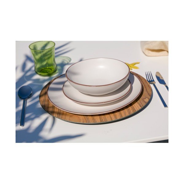 Zestaw 6 białych ceramicznych naczyń Villa d'Este Kora-image-3