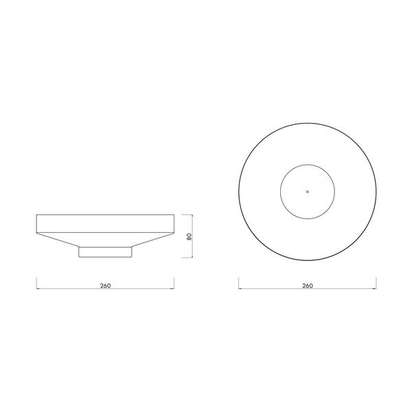 Metalowa miska dekoracyjna ø 26 cm Vilu – noo.ma-image-4
