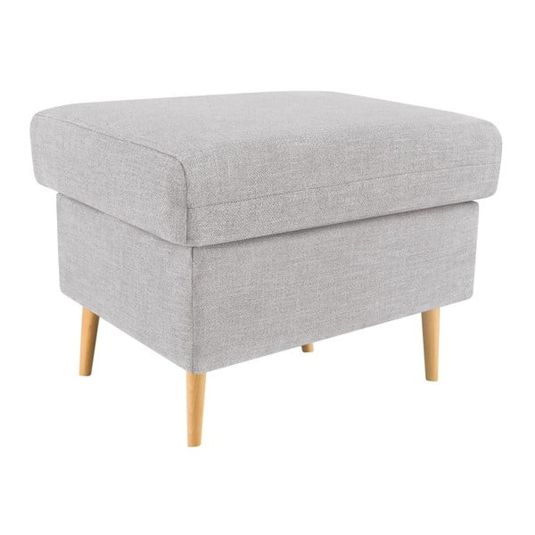 Jasnoszary podnóżek Mazzini Sofas Iris-image-3
