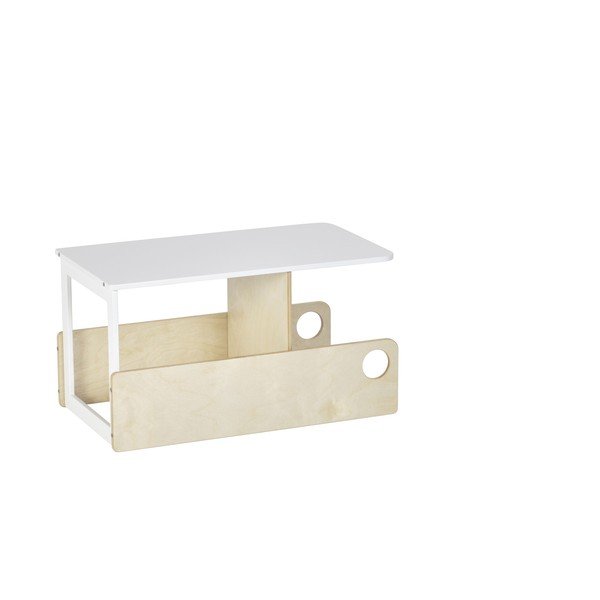 Biało-naturalny pomocnik kuchenny dla dzieci Nuun – Kave Home-image-2