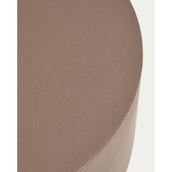 Okrągły stolik ogrodowy betonowy ø 60 cm Garbet – Kave Home-image-3