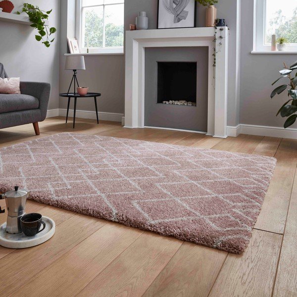 Różowy dywan 160x220 cm Royal Nomadic – Think Rugs-image-2
