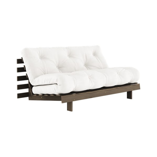 Biała rozkładana sofa 160 cm Roots – Karup Design