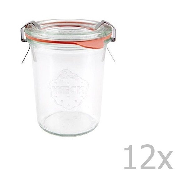 Zestaw 12 słoików Weck Sturz, 140 ml