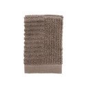 Szarobrązowy bawełniany ręcznik frotte 30x30 cm Classic – Zone