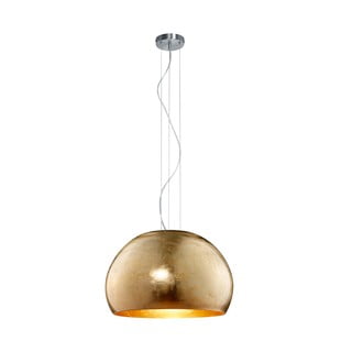 Lampa wisząca w złotym kolorze Trio Ontario, wys. 1,5 m
