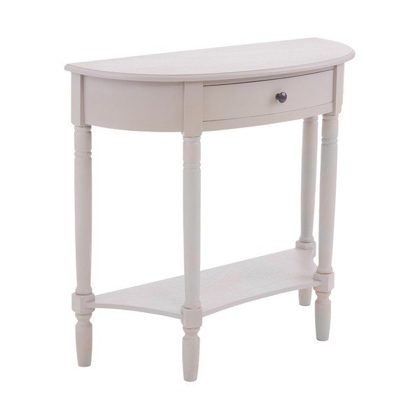 Szara konsola z litego drewna sosnowego 33x81 cm Heritage – Premier Housewares