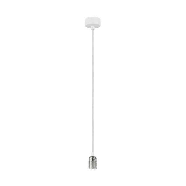 Lampa wisząca w srebrnym kolorze bez klosza Bulb Attack Uno Basic