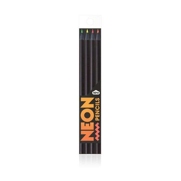 Zestaw 4 kredek npw™ Neon Pencils