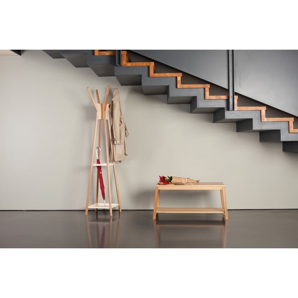 Stojący wieszak drewniany Woodman Magellan-image-1