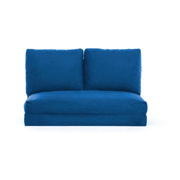 Niebieska rozkładana sofa 120 cm Taida – Balcab Home