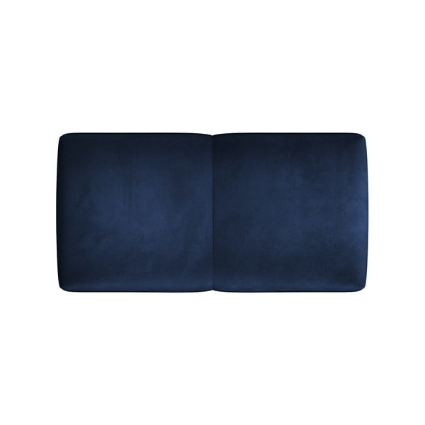 Niebieskie aksamitne oparcie do sofy modułowej Rome Velvet – Cosmopolitan Design-image-2