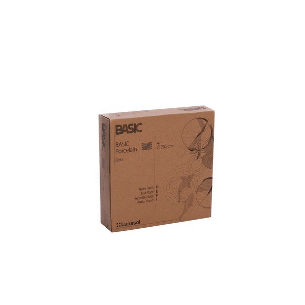 Zestaw 4 talerzy Sola Lunasol, 20,5 cm-image-1