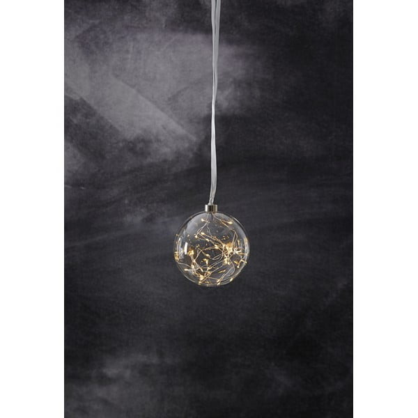 Biała świąteczna dekoracja świetlna ø 15 cm Glow – Star Trading-image-2