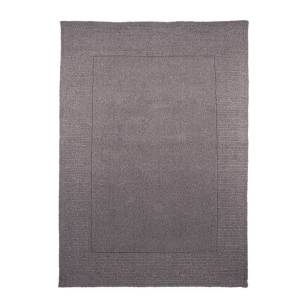 Szary wełniany dywan Flair Rugs Siena, 160x230 cm