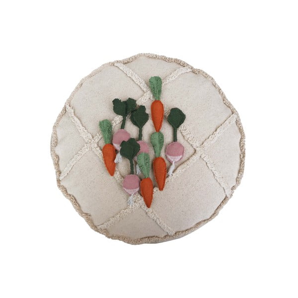 Kremowy dziecięcy worek do siedzenia Tic-Tac-Toe – Lorena Canals-image-4