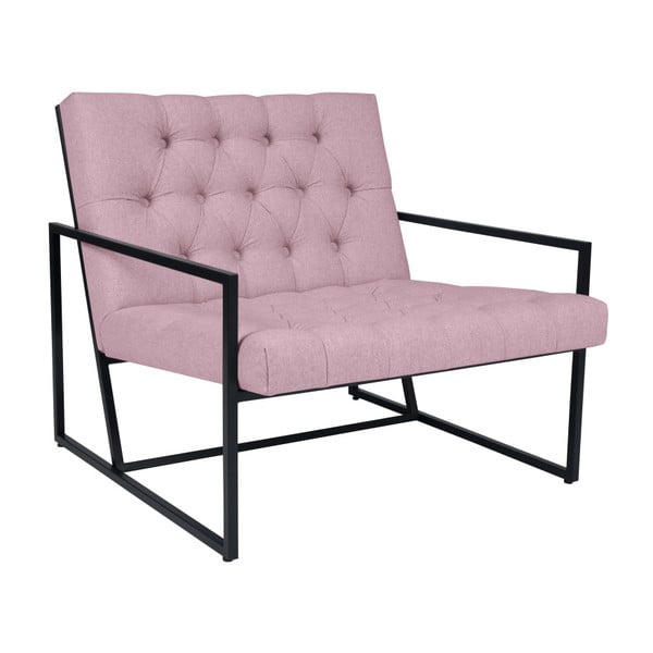 Różowy fotel BSL Concept Ferri