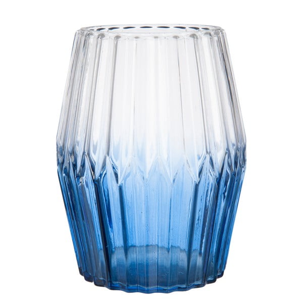 Wazon Glass in Dark Blue 15 cm