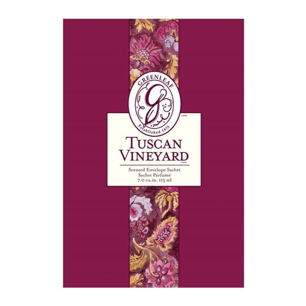 Średnia saszetka zapachowa Greenleaf Tuscan Vineyard