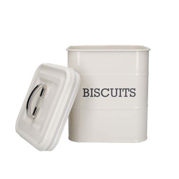 Stalowy pojemnik na ciastka Living Nostalgia – Kitchen Craft-image-3