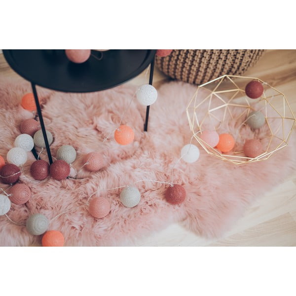 Beżowa girlanda świetlna z LED LUKKA, 30 lampek-image-2