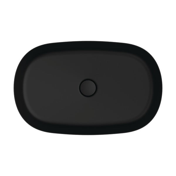 Ceramiczna umywalka w kolorze matowej czerni 60x38 cm Ipalyss – Ideal Standard-image-2