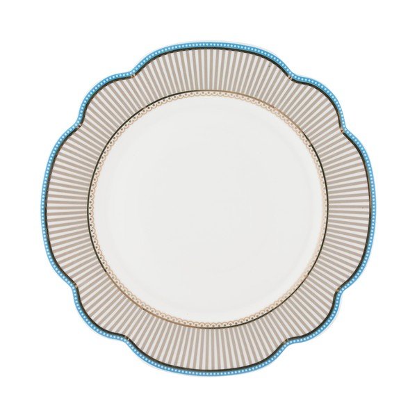 Porcelanowy talerz Beach Lisbeth Dahl, 24 cm, 4 szt.-image-1