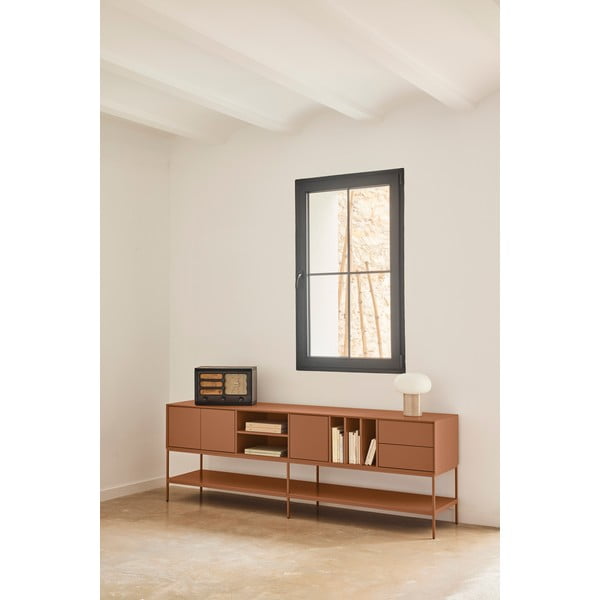 Ceglasta szafka pod TV 220x74x45 cm Platt – Teulat-image-1