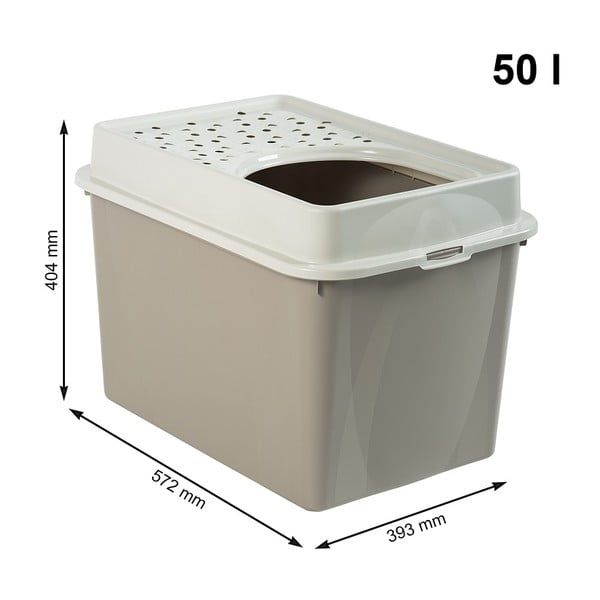 Kuweta dla kota 57,2x39,3 cm Eco Berty – Rotho-image-1