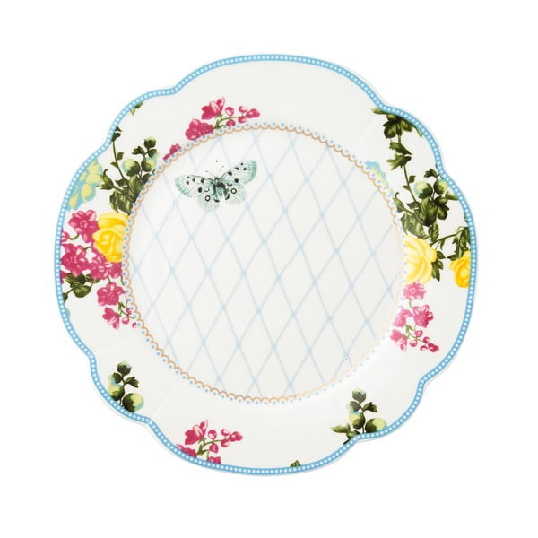 Porcelanowy talerz Florence Lisbeth Dahl, 19 cm, 4 szt.-image-1