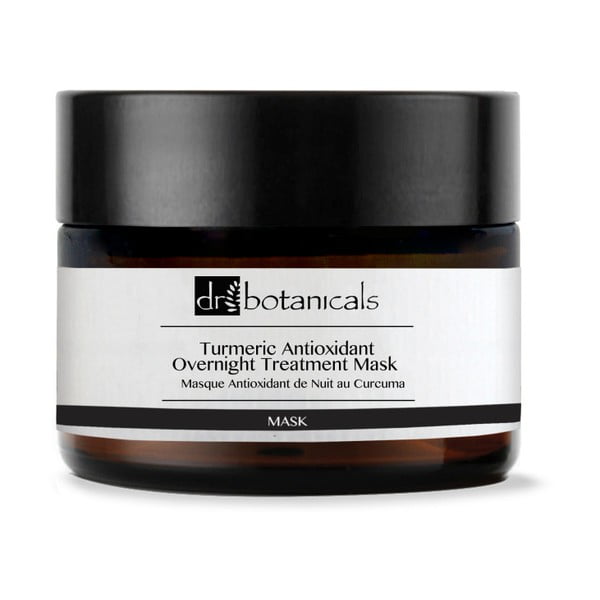 Odżywcza maseczka do twarzy na noc Dr. Botanicals DB Turmeric Antioxidant Overnight Treatment, 50 ml