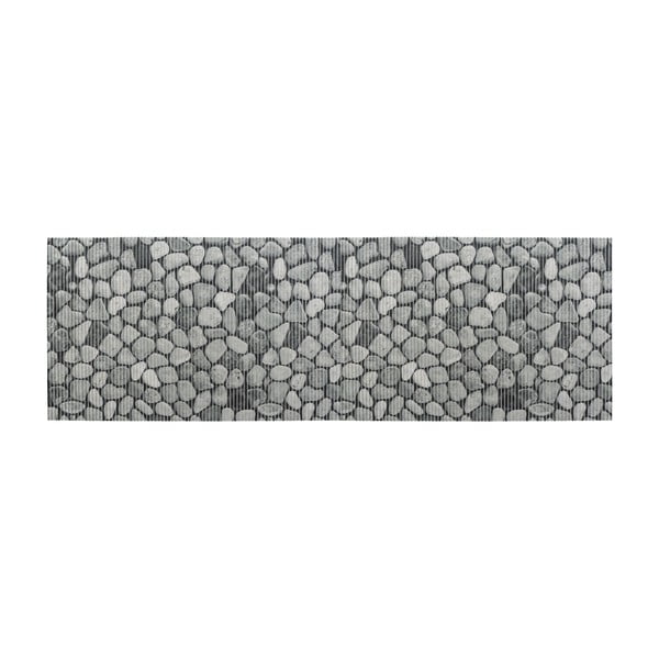 Szary plastikowy dywanik łazienkowy 65x200 cm Sassi – Wenko