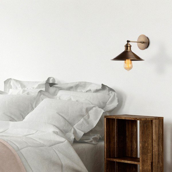 Kinkiet w kolorze złota ø 24 cm Mueno – Opviq lights-image-1