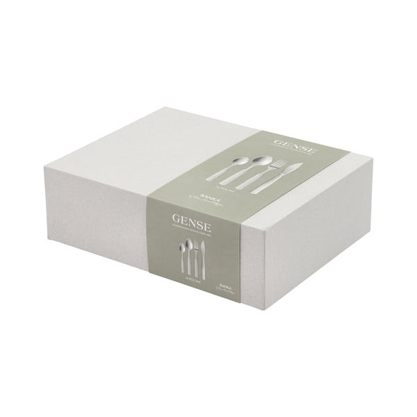 Sztućce ze stali nierdzewnej w kolorze srebra 16 szt. Ranka – Gense-image-2