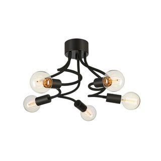 Czarna lampa sufitowa Markslöjd Medua Ceiling 5L