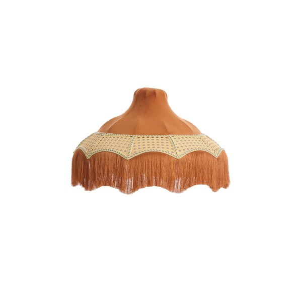 Pomarańczowy abażur ø 45 cm Mizia – Light & Living