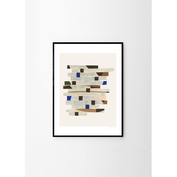 Plakat 50x70 cm Cut up Stripes – Berit Mogensen Lopez – The Poster Club-image-2