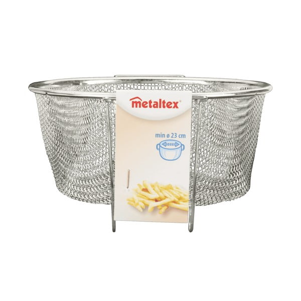 Duże sito do smażenia frytek Metaltex, ⌀ 22 cm-image-1