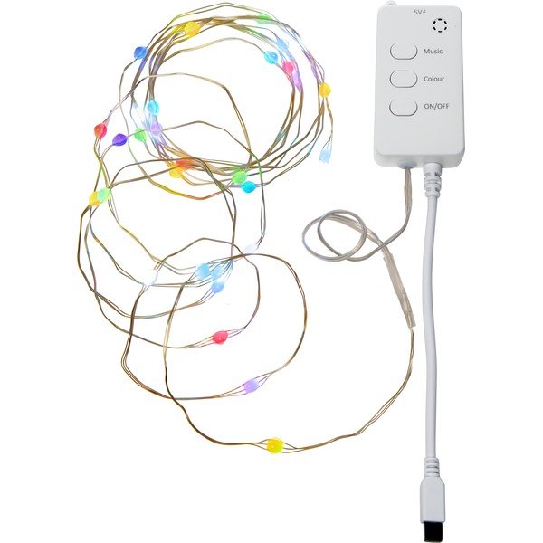 Girlanda świetlna na USB liczba żarówek 30 szt. długość 300 cm Smart Strip – Star Trading