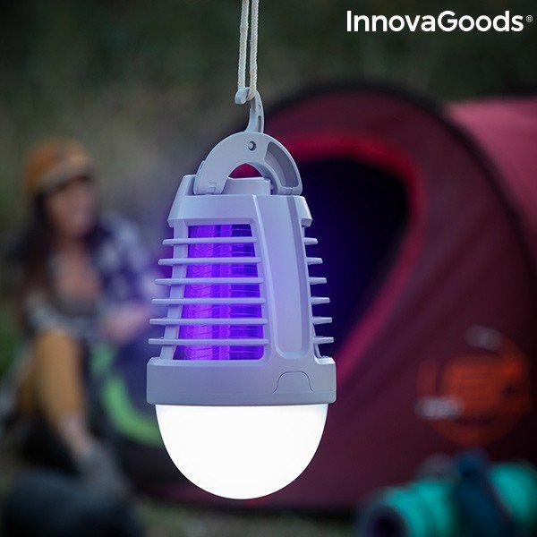Lampka kempingowa na komary z funkcją ładowania 2w1 InnovaGoods-image-4