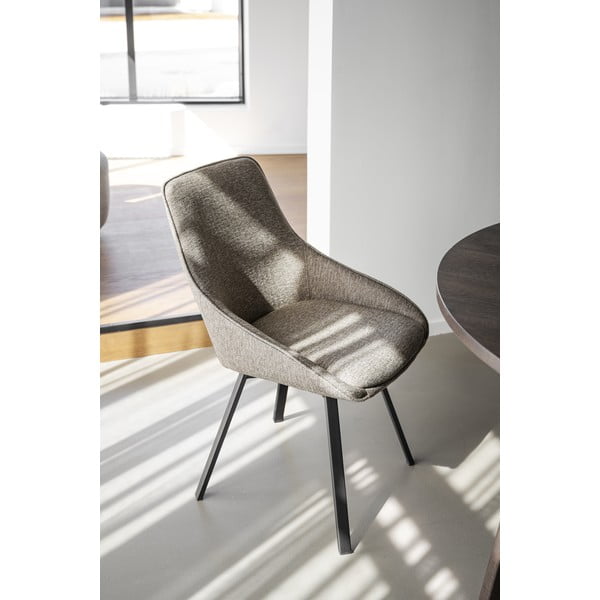 Beżowe krzesła zestaw 2 szt. Alison – Rowico-image-2