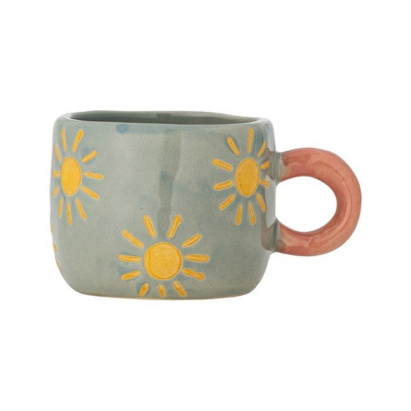 Jasnoniebieski ceramiczny kubek dla dzieci 110 ml Nini – Bloomingville