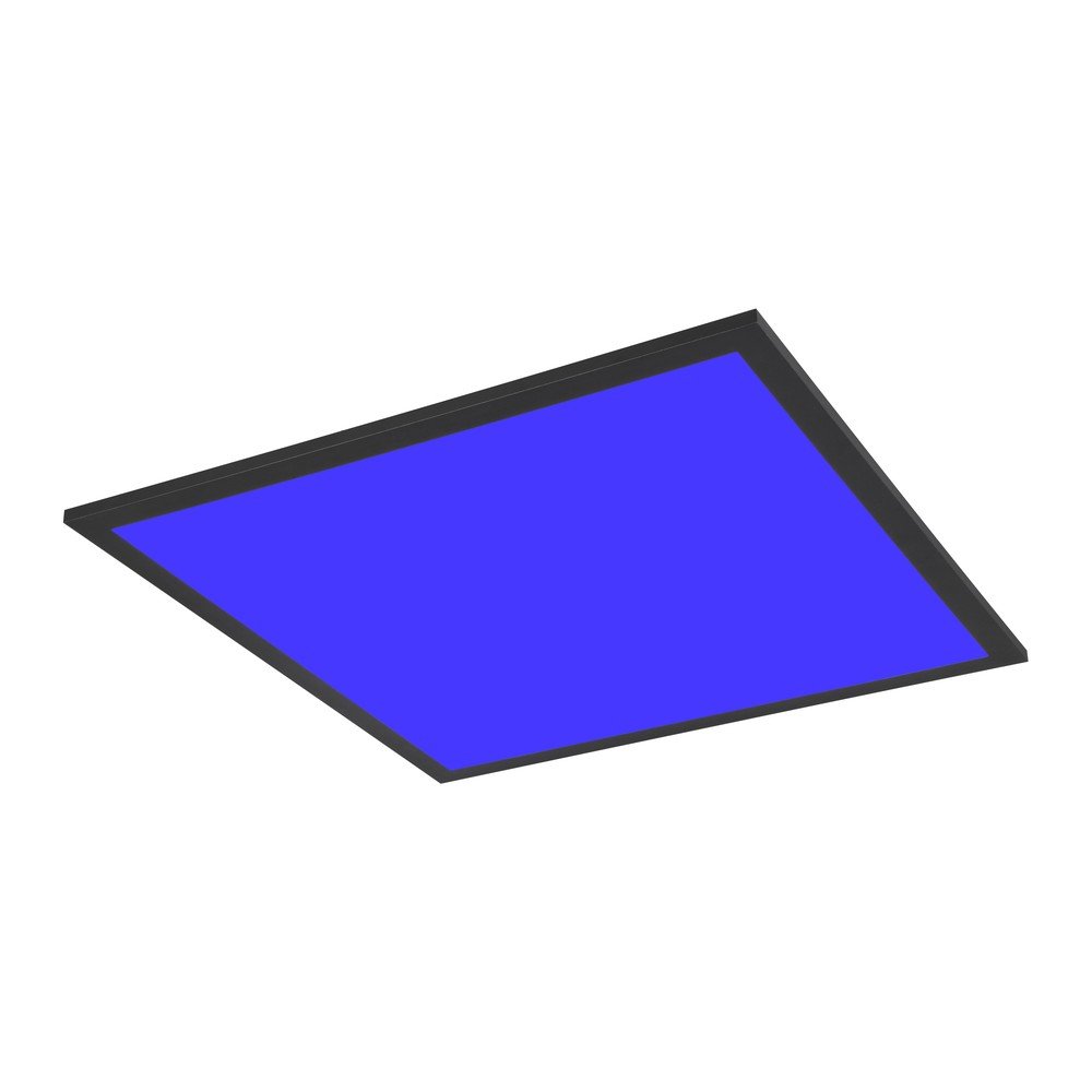 Czarna lampa sufitowa LED 44.5x44.5 cm Beta – Reality (zdjęcie 7)