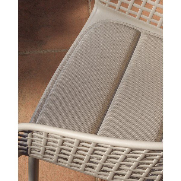Beżowa ogrodowa poduszka do siedzenia 43x45 cm Sindera – Kave Home-image-1