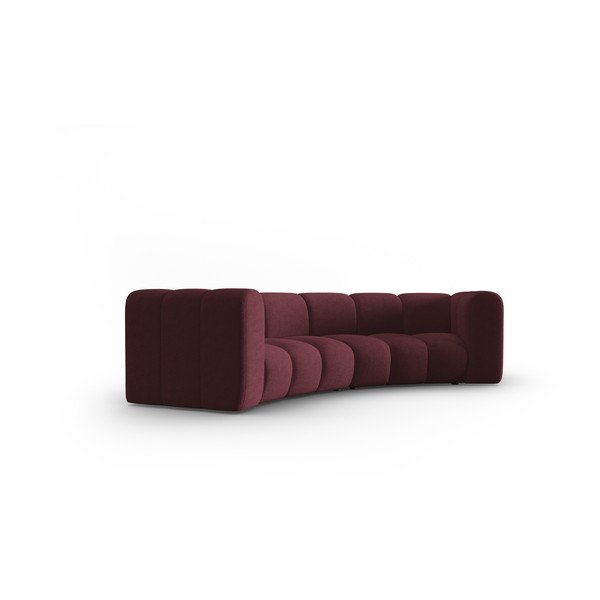 Bordowa sofa 322 cm Lupine – Micadoni Home-image-2