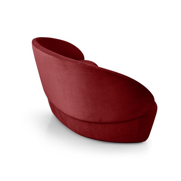 Czerwona aksamitna sofa EMKO Naïve, 214 cm-image-4